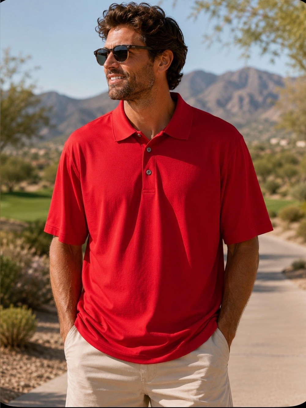 F&G walker polo Sport Men's Polo Shirt, Men's Polo Shirt, Jersey